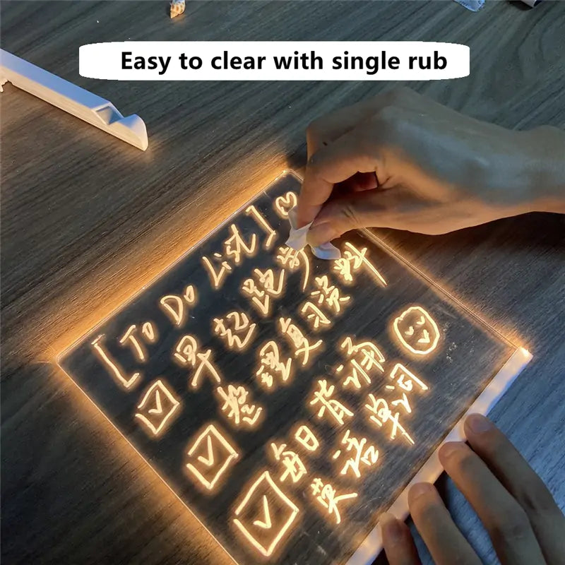 LED Message Board Night Light